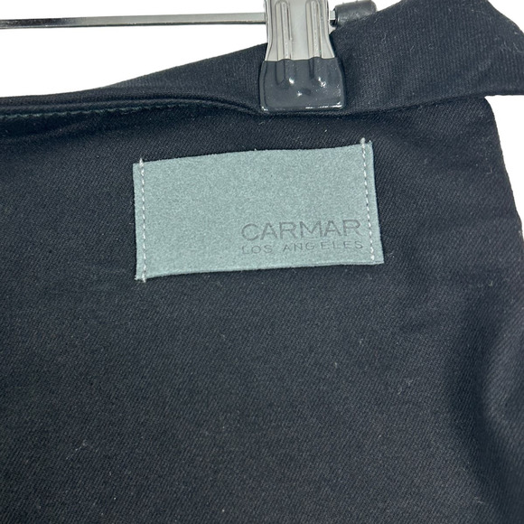 Carmar Los Angeles Black Denim Skirt Size 26 - Picture 4 of 5